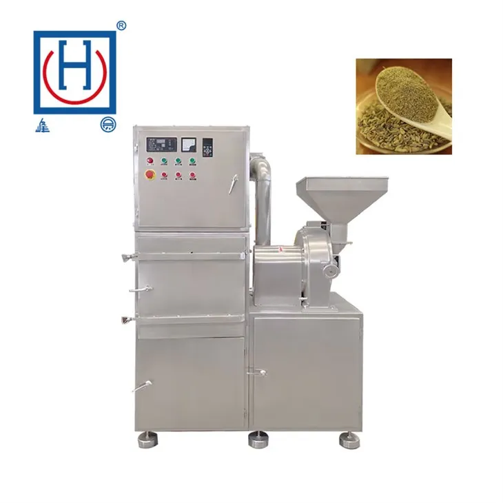 Stroj za mletje komarčka v prahu